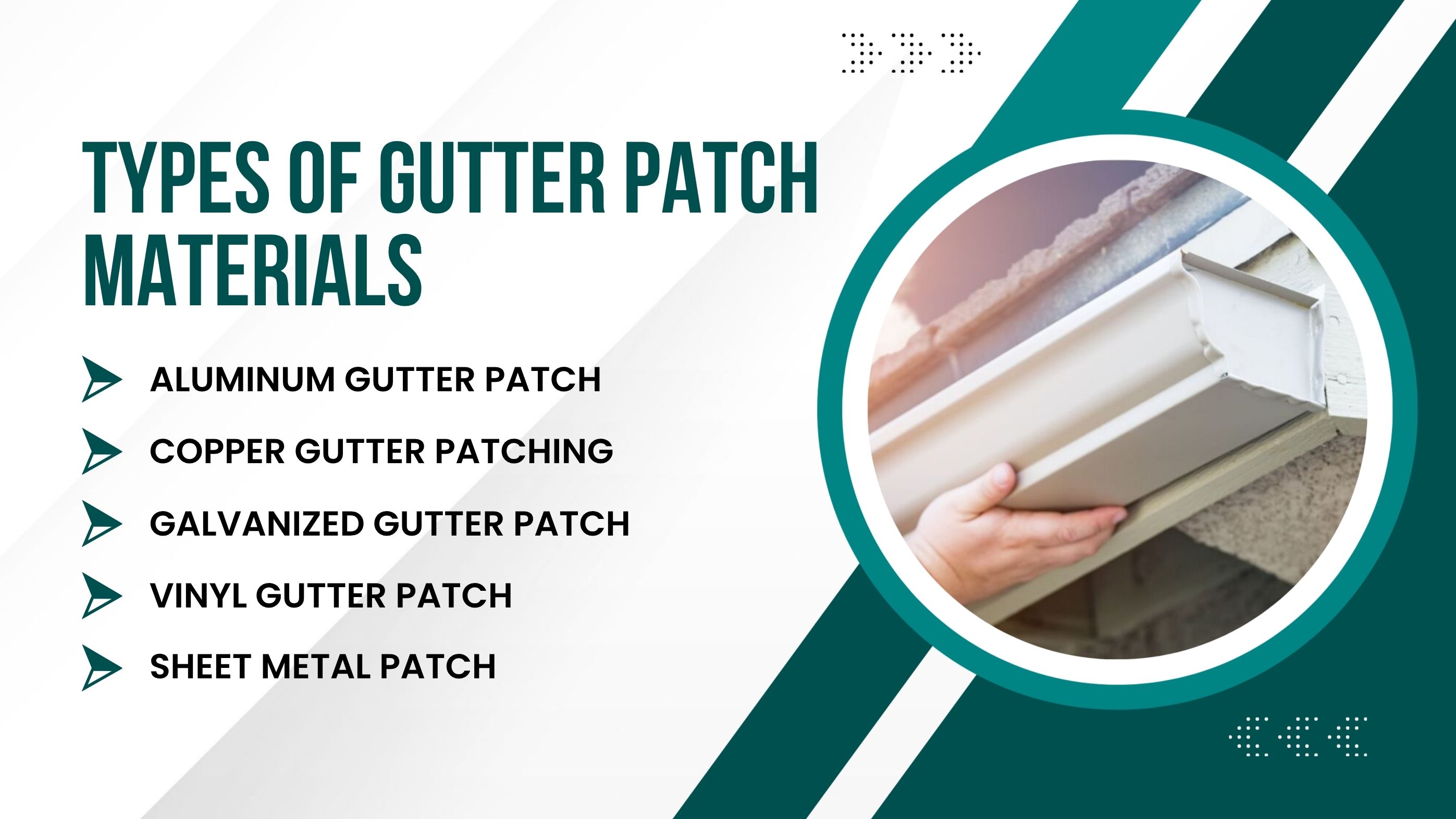 how to realign gutters