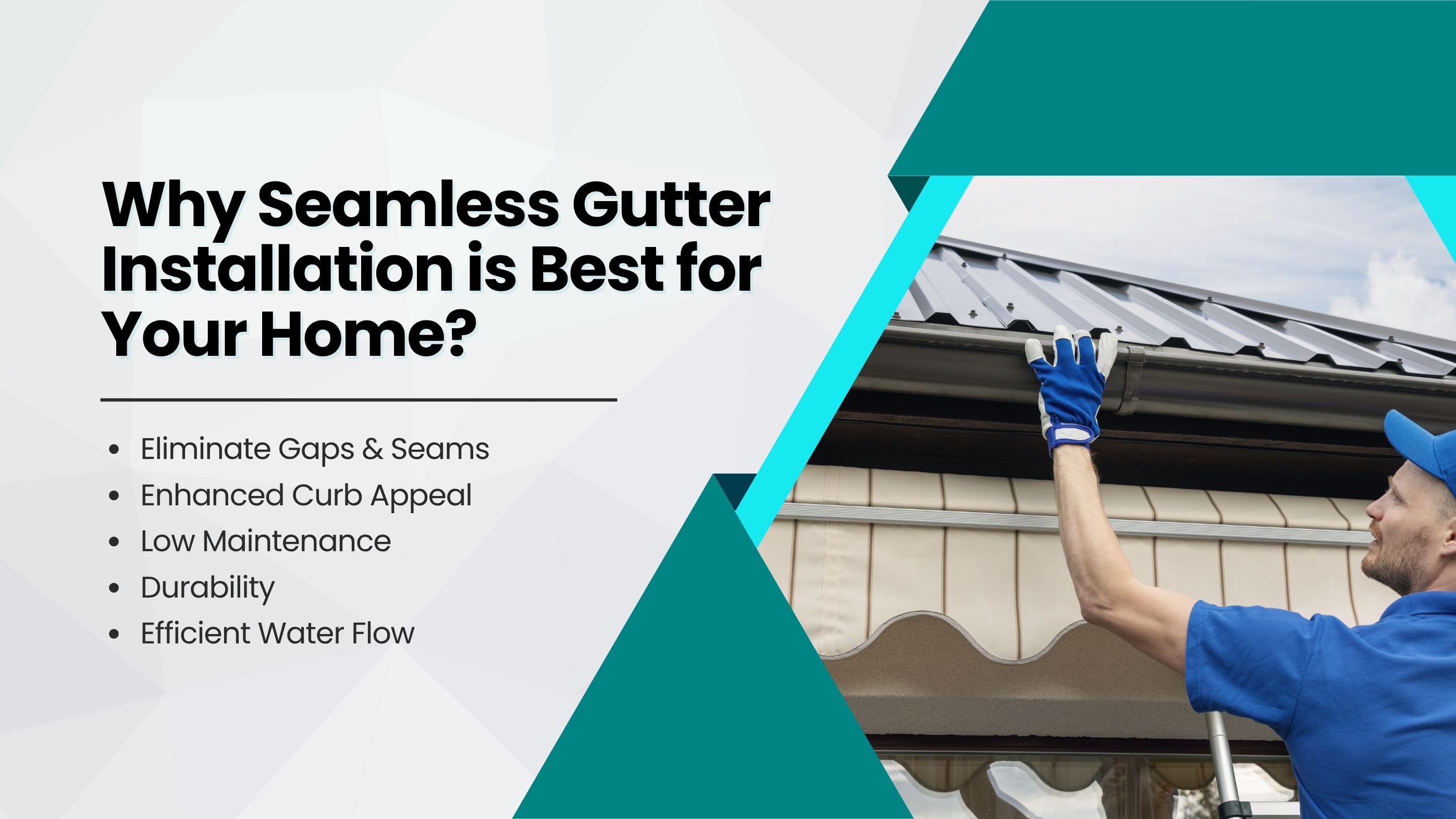 how to realign gutters