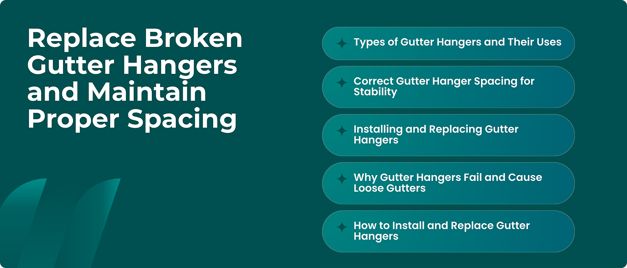 how to adjust gutter slope